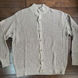 Peter Millar Men's Button Up Cardigan Linen Cotton Luxe Sz XL